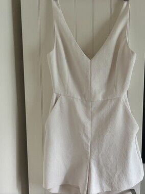 WILFRED Tie Back Romper 2/xs